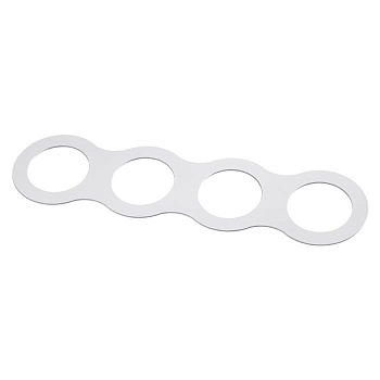 Novotech 357923 NT19 089 белый Рамка декоративная к артикулам 357585-357587, 357589, 357909-357910 METIS