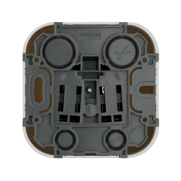 Купить Legrand Quteo Белый Розетка б/з 782210