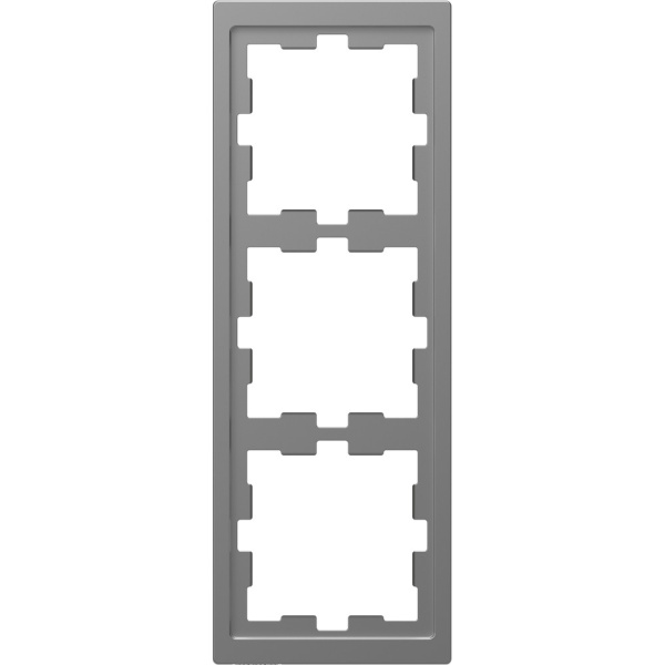 SE Merten D-Life Нержавеющая Сталь Рамка 3-ая MTN4030-6536