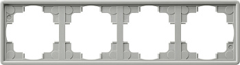 Gira S-Color Серый Рамка 4-ая 021442