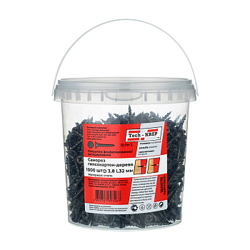 Tech-Krep Саморез ШСГД 3,8х32 (1000 шт) - ведро 100078