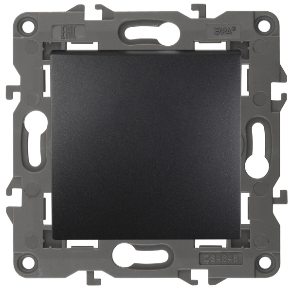 ЭРА 14-1103-05 Elegance Антрацит Переключатель 1-кл