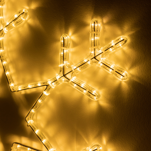 Купить Arlight Фигура ARD-SNOWFLAKE-M4-750x750-324LED Warm (230V, 18W) (Ardecoled, IP65) 034252