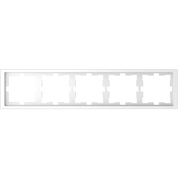 SE Merten D-Life Белый Лотос Рамка 5-ая MTN4050-6535