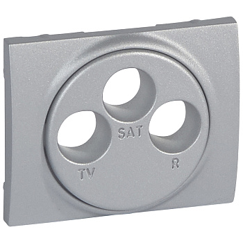 Legrand Galea Life Алюминий Накладка TV-FM-SAT розетки 771373