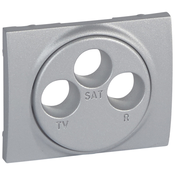 Legrand Galea Life Алюминий Накладка TV-FM-SAT розетки 771373