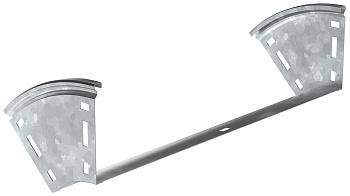 IEK ESCA Поворот плавный 45град тип В20 ESCA 80х400мм HDZ