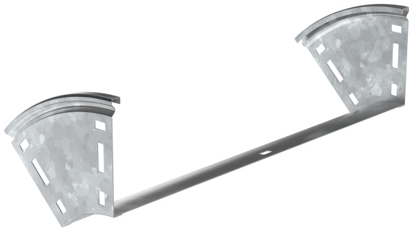 IEK ESCA Поворот плавный 45град тип В20 ESCA 80х400мм HDZ