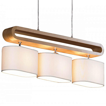 Lussole S.R.L Металл/дерево Хром / дерево Ткань Подвес E27 10W GRLSF-2113-03 Lussole S.R.L Металл/дерево Хром / дерево Ткань Подвес E27 10W GRLSF-2113-03
