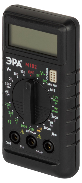 ЭРА Мультиметр цифровой модель M182