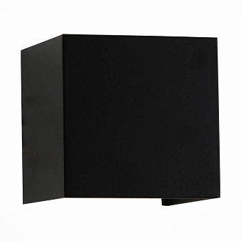 ST LUCE SL560.401.02 Светильник уличный настенный  Черный/Черный LED 2*3W