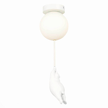 Evoluce SLE115402-01 Светильник потолочный Белый/Белый G9 1*40W