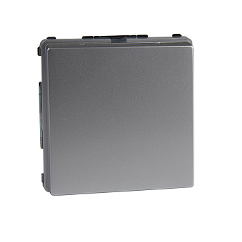 SE Merten Aquadesign Алюминий Розетка Schuko с крышкой, защитными шторками, безвинт. зажим. MTN2310-7260