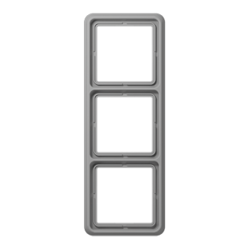 JUNG CD Серая Рамка 3-ая ударопрочная CD583WUGR