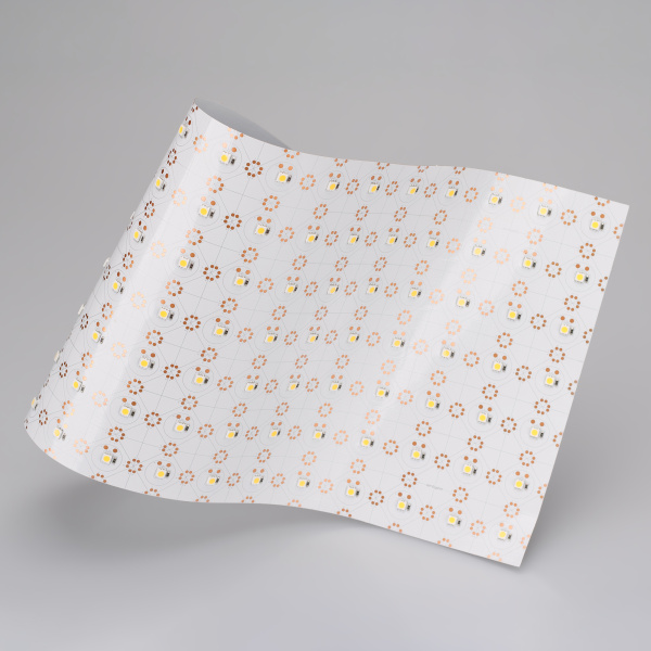 Купить Arlight Лист LX-500 12V Cx1 Warm White (5050, 105 LED) (22 Вт, IP20) 014455