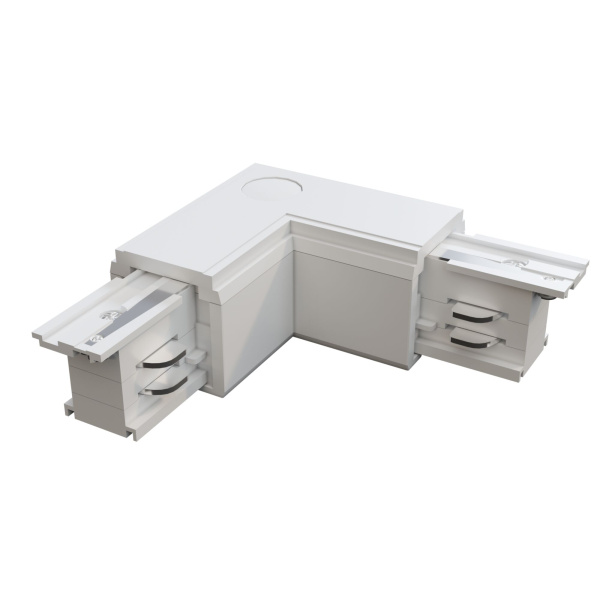 Купить Maytoni 3 phase track system Белый Аксессуар для трекового светильника TRA005CL-31W-L