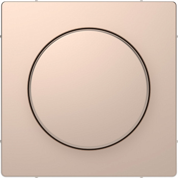 SE Merten D-Life Шампань Накладка центральная с поворотной рукояткой для диммера MTN5250-6051