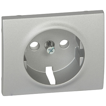 Legrand Galea Life Алюминий Накладка розетки с/з 771320