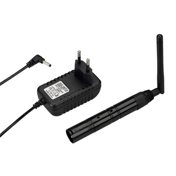 Arlight Усилитель SMART-DMX-Transmitter Black (5V, XLR3 Female, 2.4G) (IP20 Металл, 5 лет) 028416
