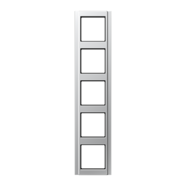 JUNG A 500 Алюминий Рамка 5-ая A585AL