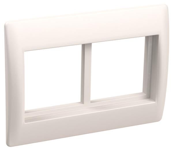 IEK PRIMER Рамка и суппорт для К.К. Праймер на 4 модуля, 75мм