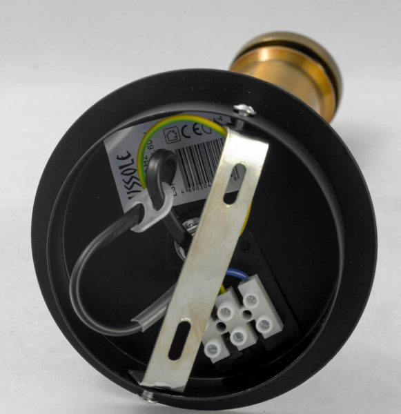 Купить Lussole PROMO 2 Металл Черный / бронзовый Металл Светильник настенный E27 60W LSP-9102