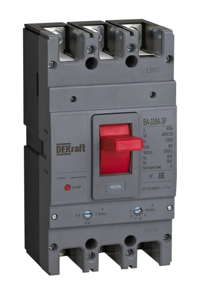 Dekraft Силовой автоматический выключатель 3P 630A 50кА ВА-335А