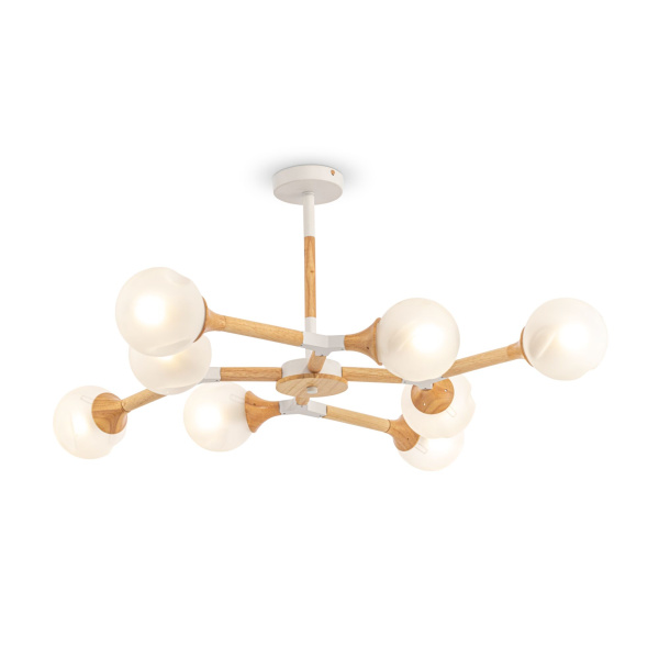 Купить Freya Modern Amy Белый Потолочный светильник FR5105CL-08W