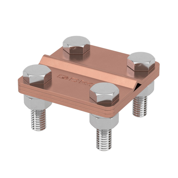 DKC Соединитель пруток - полоса, 57х57 мм, медь