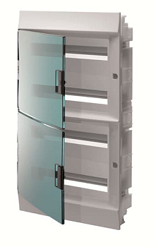 ABB Бокс в нишу Mistral41 72М зеленая дверь (с клемм) 1SLM004101A1210