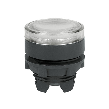 КЭАЗ Головка кнопки OptiSignal D22 A5-PL-1 с подсветкой белая пластик ZB5AW313