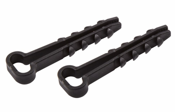 PROconnect Дюбель-хомут нейлоновый прямоугольный 5-10 мм, черный, упаковка 100 шт. 07-4621