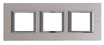 BT Axolute Титан Рамка 2х3П прямоугольная горизонтальная 71мм HA4802M3HNX