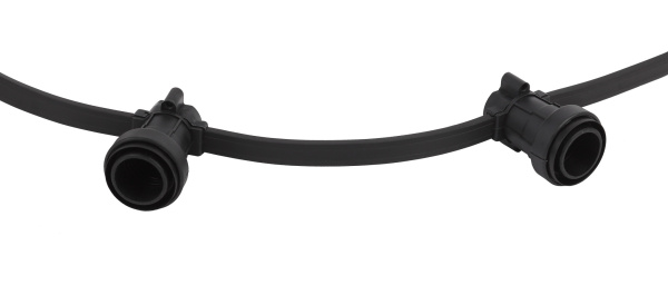 ЭРА ERABL-L100/S40 Гирлянда Белт-лайт, Е27, шаг 40 см, IP65, 2 жил., 2х1,5мм2, каучук, медь, бухта 1