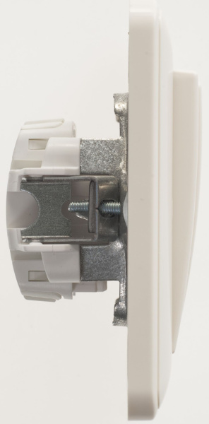 Купить Systeme Electric Wessen 59 Беж Выключатель 2-клавишный, 10А (в сборе)