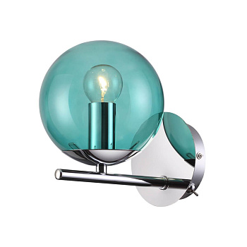 Lumion 4454/1WT LN20 058 хром, голубой Бра E14 1*60W 220V SIERRA