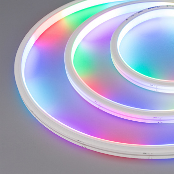 Arlight Герметичная лента SPI MOONLIGHT-5000S-TOP-5060-84-24V RGB (13х12mm, 18W, IP67) (18 Вт/м, IP67) 029809