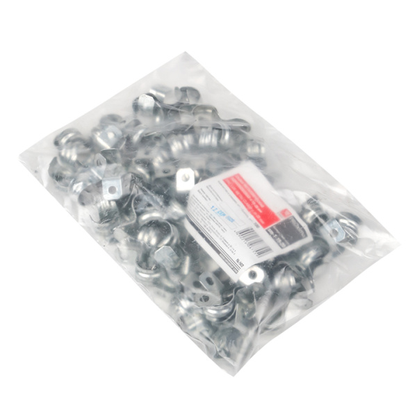 Купить EKF PROxima Скоба металлическая однолапковая d19-20мм. (100шт.)