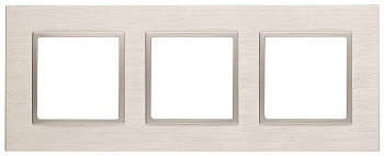 ЭРА 14-5203-04 Elegance Шампань/шамп Металл Рамка 3-ая