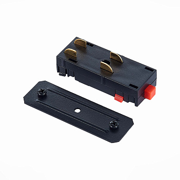 ST LUCE ST015.422.10 Коннектор прямой SKYLINE 220 Черный