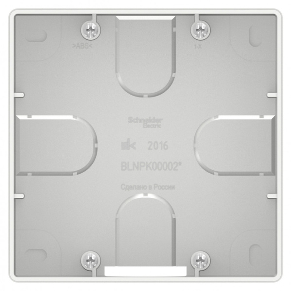 Systeme Electric Blanca внутр Бел Коробка подъемная для силовых розеток