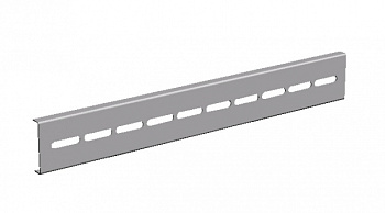 EKF PROxima Рейка монтажная (50x360) перфорированная к ВРУ Unit (Вх450хГ)