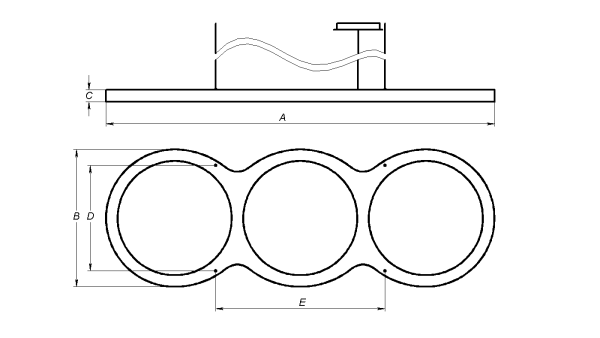 Купить OREOL LINE FLD/P (1980x700x60) 840 BL