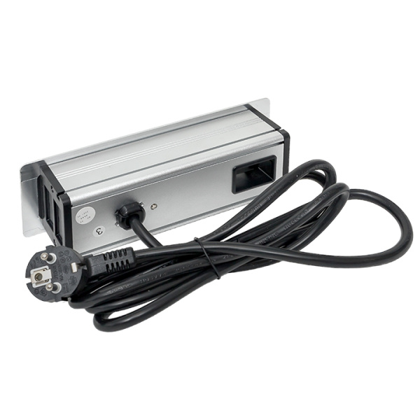 Купить EKF PROxima Встраиваемый настольный розеточный блок, 8 модулей, C-Line