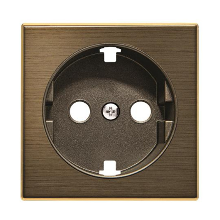ABB SKY Античная латунь Накладка для розетки Schuko с плоской поверхностью 2CLA858890A1201