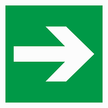 СТ ПЭУ 003 Указательная релка (200х200) РС-M /комплект, 2шт./ MIZAR SI пиктограмма