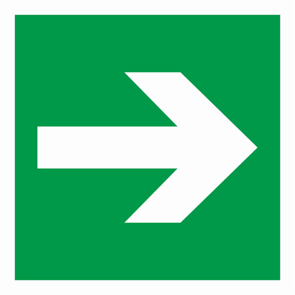 СТ ПЭУ 003 Указательная релка (200х200) РС-M /комплект, 2шт./ MIZAR SI пиктограмма