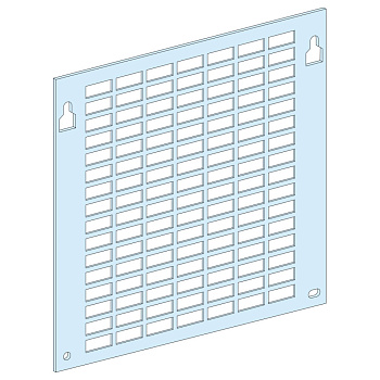 SE ПЕРФОРИРОВАННАЯ ПЛАТА, 4 МОДУЛЯ, ДЛЯ ШКАФА LVS03170
