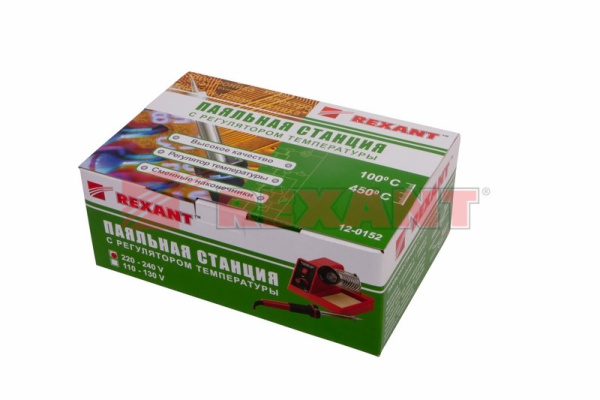 Купить Паяльная станция (160-500°С) 220V/48 Вт Rexant 12-0152