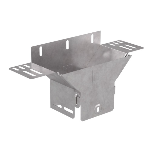 Промрукав Ответвитель вертикальный с крышкой Стандарт 100х100 PR16.0936